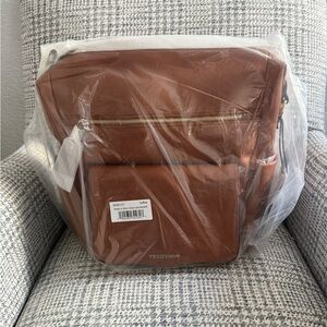 Twelvelittle Peek a Boo Hobo Backpack- Toffee